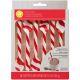 Peppermint Candy Cane Spoons 6 pieces