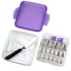 Deluxe Cake Decorating Set 46 pieces
