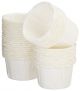 White Paper Nut Cups 24 pieces