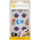 Outer Space Icing Decorations 18 pc
