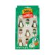 Snowman and Penguin Icing Decorations 12pc