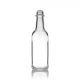 5 oz Clear Glass Sauce Bottle with Lid 12 pieces