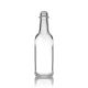 5 oz Clear Glass Sauce Bottle with Lid SINGLE