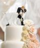 Romantic Dip Wedding Cake Top