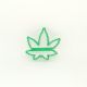 Marijuana Leaf Mini Fondant Cookie Cutter