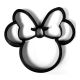 Minnie Mouse Head Fondant Cookie Cutter