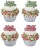 Christmas Holiday Pick 6 pieces