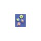 Royal Icing 0.75 inch Flower Mix 12 pieces