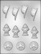 Fireman Firefighter Chocolate Mold