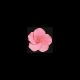 Gumpaste 2.5 inch Pink Hibiscus