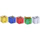 Christmas Gift Present Cake Decoration 4 pieces