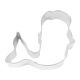 Mermaid Cookie Cutter 3.75"