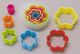 Square Plastic Cutter Set 5 pieces