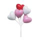 Heart Balloon Pick Cake Decoration
