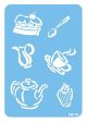 Tea Time Stencil
