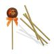 4 x 5/32 Kraft Lollipop Sucker Sticks 50 pieces