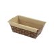 2 x 4 Loaf Paper Baking Mold 6 pieces