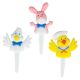 Easter Animal Pick 6 pieces