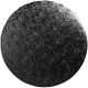 6 inch Black Round Circle Foil Cake Board