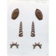 Unicorn Parts Chocolate Mold