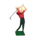 Golfer Cake Decoration