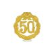 50th Anniversary Wreath Cake Decoration