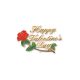 Happy Valentines Day Cake Decoration 3 pieces