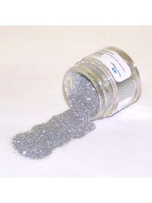 American Silver Glitter Dust 5 Gram Container