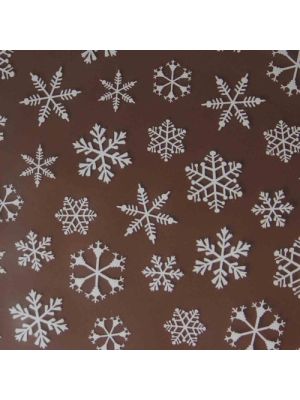 Chocolate World LF017690 Chocolate Transfer Sheets - Red Stars - 12