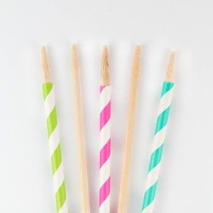 Candy Apple Sticks for Straws 50 pieces