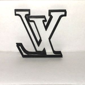 Louis Vuitton Logo - Cake Decorating Silicone Mould