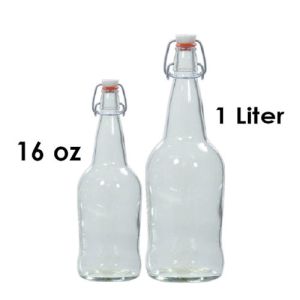 1 Liter Clear EZ Cap Bottle